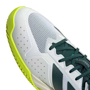 アディダス adidas　メンズ テニス クレー・オムニコートメンズ アディゼロウーバーソニック  5  クレーテニス / ADIZERO UBERSONIC 5 CLAY TENNIS オーロラアイビー/フットウェアホワイト/フットウェアホワイト JR2713  詳細8