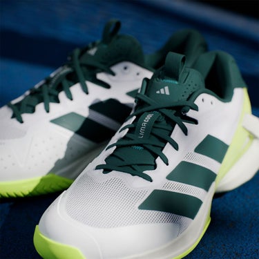 アディダス adidas　メンズ テニス オールコートＭ アディゼロウーバーソニック  5  テニス / ADIZERO UBERSONIC 5 TENNIS フットウェアホワイト/オーロラアイビー/ルシッドレモン JR2714  詳細11