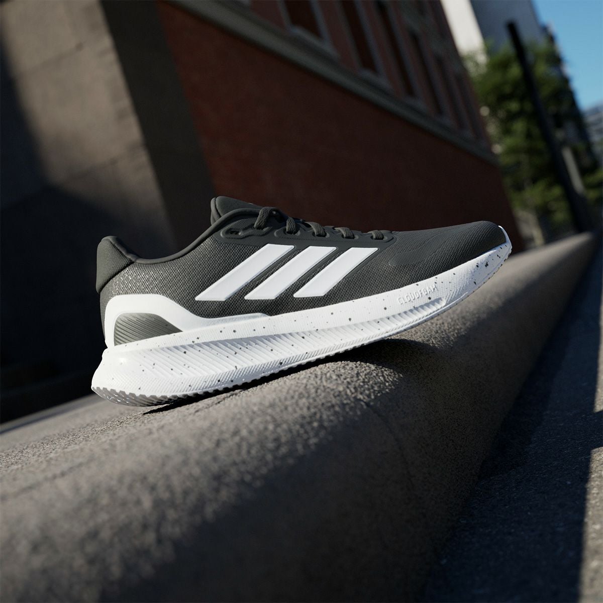 アディダス adidas　レディース カジュアル ランニングシューズウイメンズ コアランナー 5 ランニング / CORERUNNER 5 Running コアブラック/フットウェアホワイト/コアブラック JR5090  詳細9