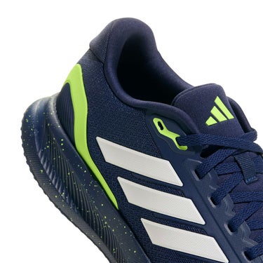 アディダス adidas　メンズ カジュアル ランニングシューズ コアランナー 5 ランニング / CORERUNNER 5 Running ダークブルー/フットウェアホワイト/ハイレゾイエロー JR5521  詳細7