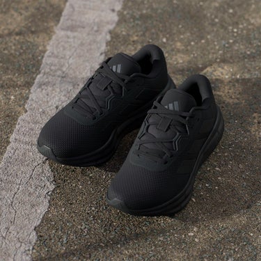 アディダス adidas　レディース カジュアル ランニングシューズウイメン・ GLX 7 ランニングシューズ コアブラック/コアブラック/カーボン JR9584  詳細11