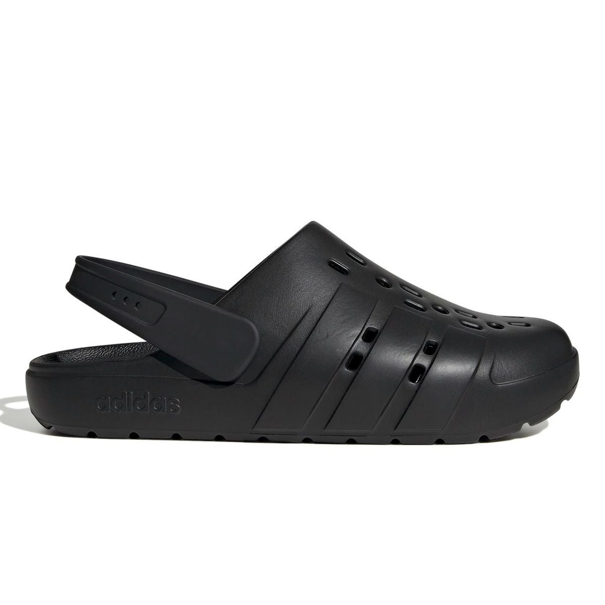 アディダス adidas　アディレッタ クロッグ 2.0 コアブラック/コアブラック/コアブラック JS1131  ブラック（JS1131）