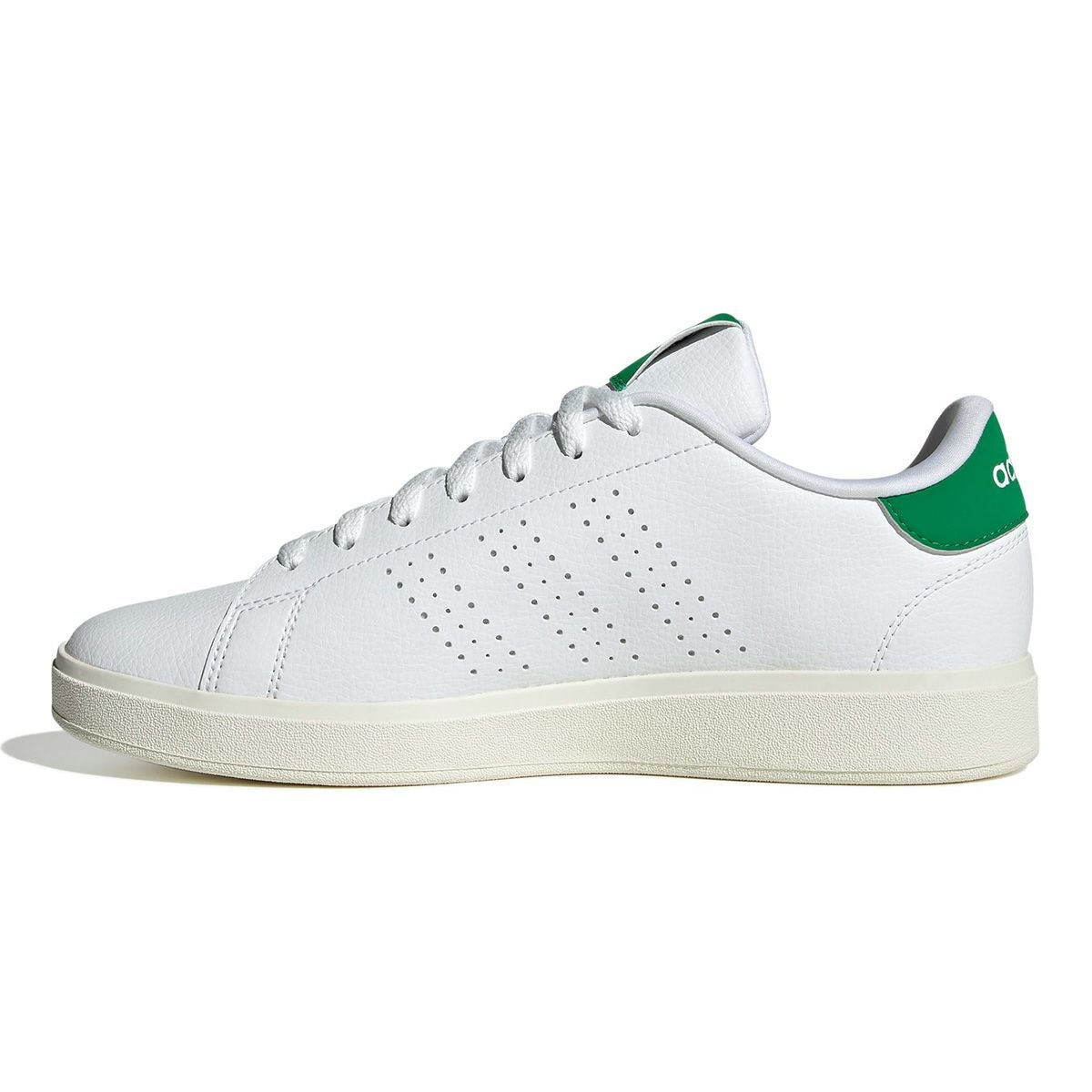アディダス adidas　ユニセックス カジュアル シューズ アドバンコート ベース 2.0 シューズ / ADVANCOURT Base 2.0 Shoes フットウェアホワイト/アイアンメタリック/グリーン JS4508  詳細4
