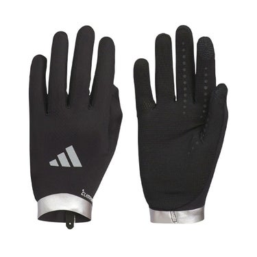 アディダス adidas　ランニング グローブ ブラック KLA26 JM7160 ブラック（JM7160）