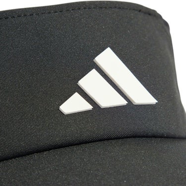 アディダス adidas　ユニセックス マルチスポーツ バイザー クライマクール バイザー ブラック/ホワイト KQC80 JN6086 詳細3