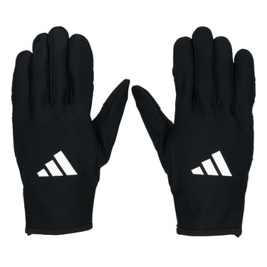 アディダス adidas　バッティンググラブ 23 ウォームグローブ ブラック LBG804 1900 ブラック（1900）