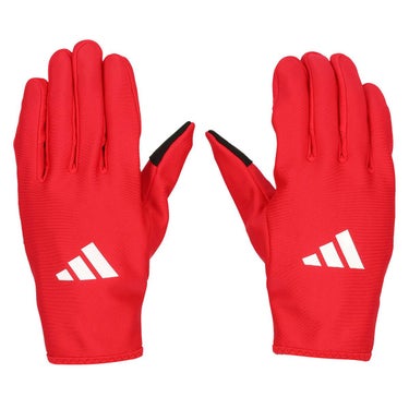 アディダス adidas　バッティンググラブ 23 ウォームグローブ レッド LBG804 6400 レッド（6400）