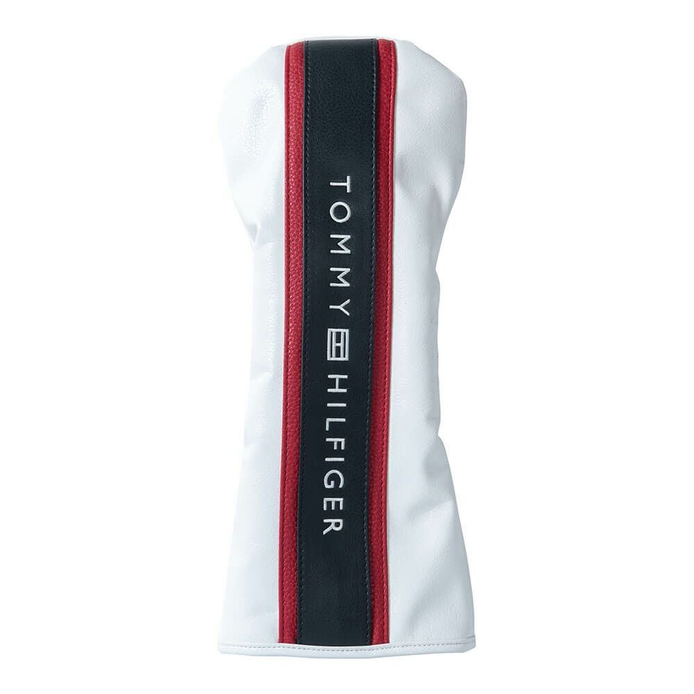 トミー ヒルフィガー ゴルフ　スリッポン型 ヘッドカバー ドライバー用 THMG1FH1 00 ホワイト　2025年モデル ホワイト