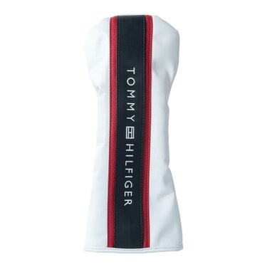 トミー ヒルフィガー ゴルフ　スリッポン型 ヘッドカバー ドライバー用 THMG1FH1 00 ホワイト　2025年モデル ホワイト