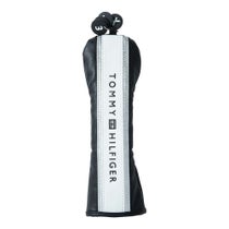 トミー ヒルフィガー ゴルフ　スリッポン型 ヘッドカバー ユーティリティー用 THMG1FH3 10 ブラック　2025年モデル