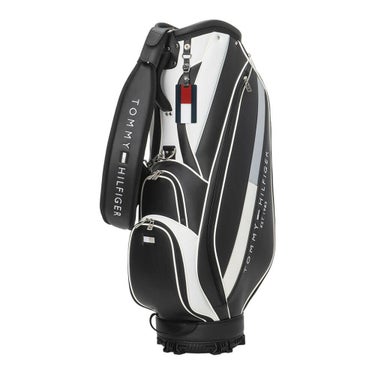 トミー ヒルフィガー ゴルフ　ベーシック カートキャディバッグ THMG4SC5 10 ブラック　2025年モデル ブラック