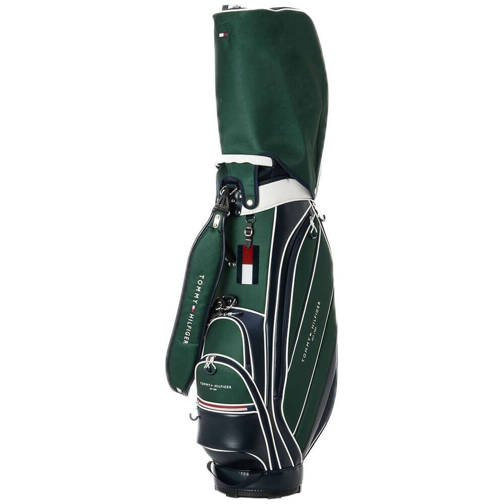 トミー ヒルフィガー ゴルフ　エッセンシャル キャディバッグ THMG5FC4 60 グリーン　2025年モデル 詳細1