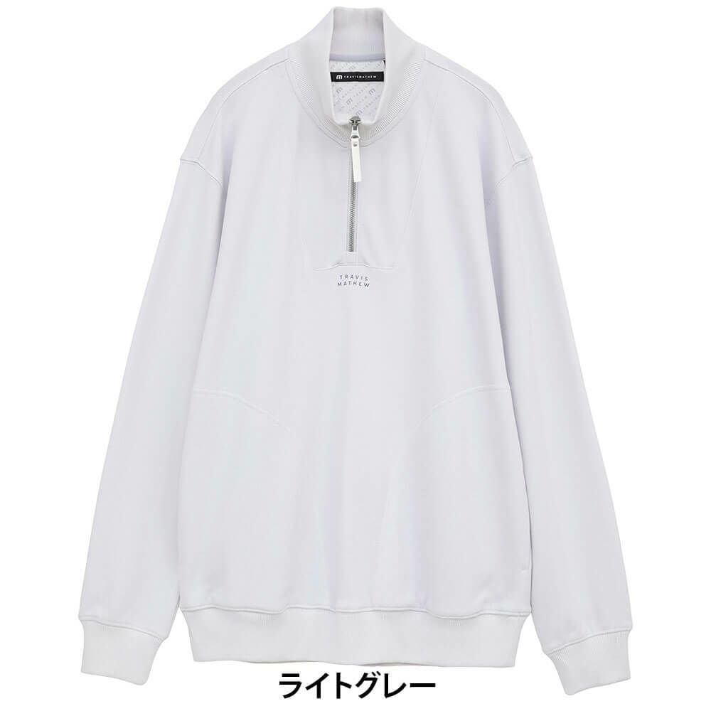トラヴィスマシュー Travis Mathew 長袖 クォータージップ スウェット