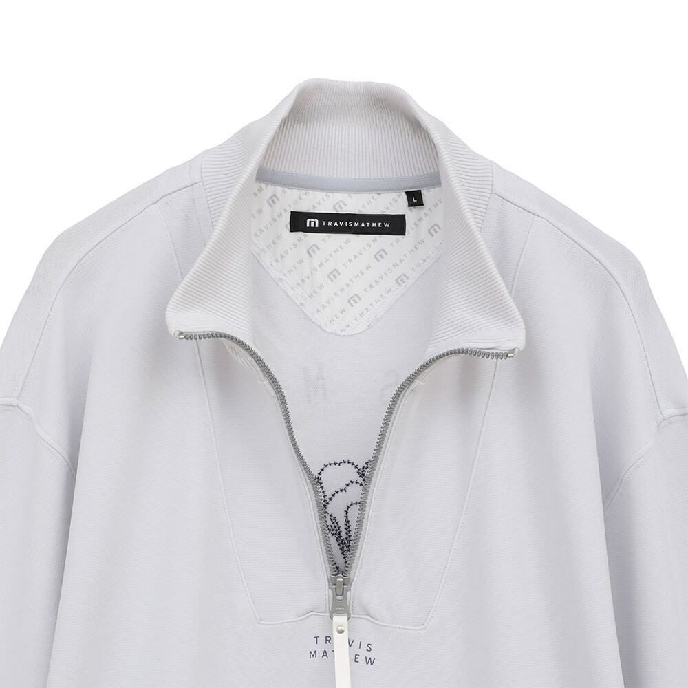 トラヴィスマシュー Travis Mathew　ユニセックス 長袖 クォータージップ スウェット 7AM005　2025年モデル 詳細1 詳細5