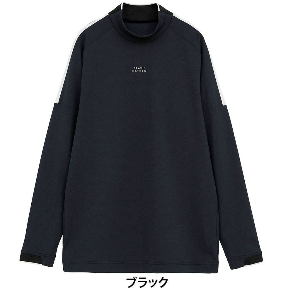 トラヴィスマシュー Travis Mathew メンズ ショルダーライン 長袖 ラグラン モックネックシャツ 7AM015 2025年モデル