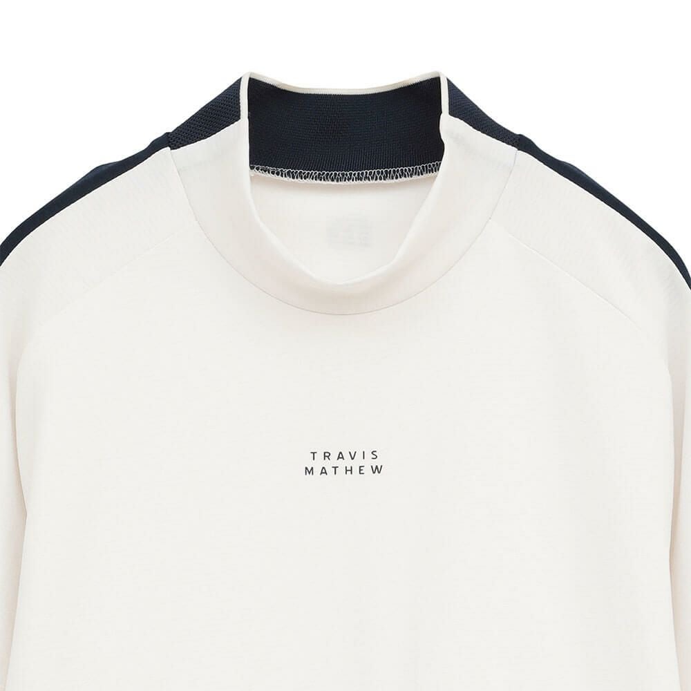 トラヴィスマシュー Travis Mathew　メンズ ショルダーライン 長袖 ラグラン モックネックシャツ 7AM015　2025年モデル 詳細1 詳細10