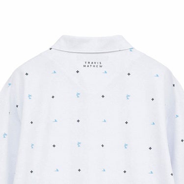 トラヴィスマシュー Travis Mathew　メンズ モノグラムプリント 長袖 ポロシャツ 7AM018　2025年モデル 詳細1 詳細6