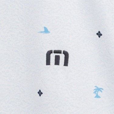 トラヴィスマシュー Travis Mathew　メンズ モノグラムプリント 長袖 ポロシャツ 7AM018　2025年モデル 詳細1 詳細8