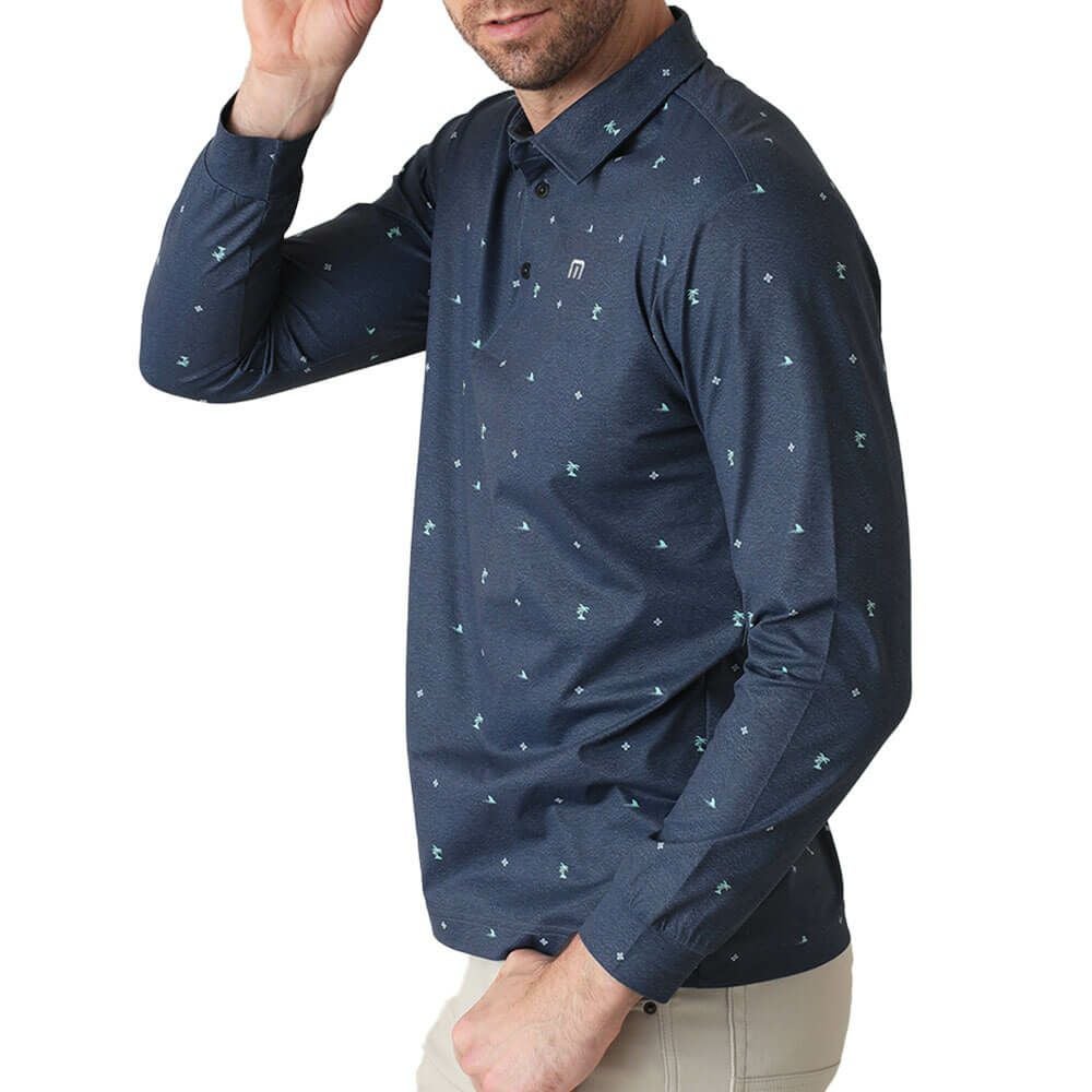 トラヴィスマシュー Travis Mathew メンズ モノグラムプリント 長袖