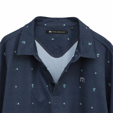 トラヴィスマシュー Travis Mathew　メンズ モノグラムプリント 長袖 ポロシャツ 7AM018　2025年モデル 詳細1 詳細14