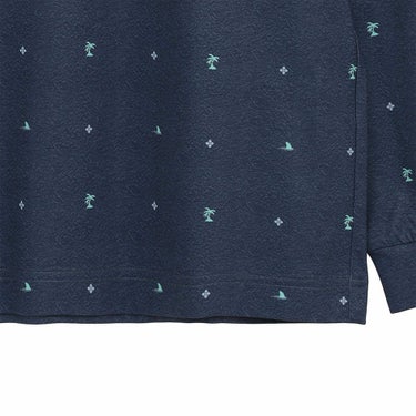 トラヴィスマシュー Travis Mathew　メンズ モノグラムプリント 長袖 ポロシャツ 7AM018　2025年モデル 詳細1 詳細16