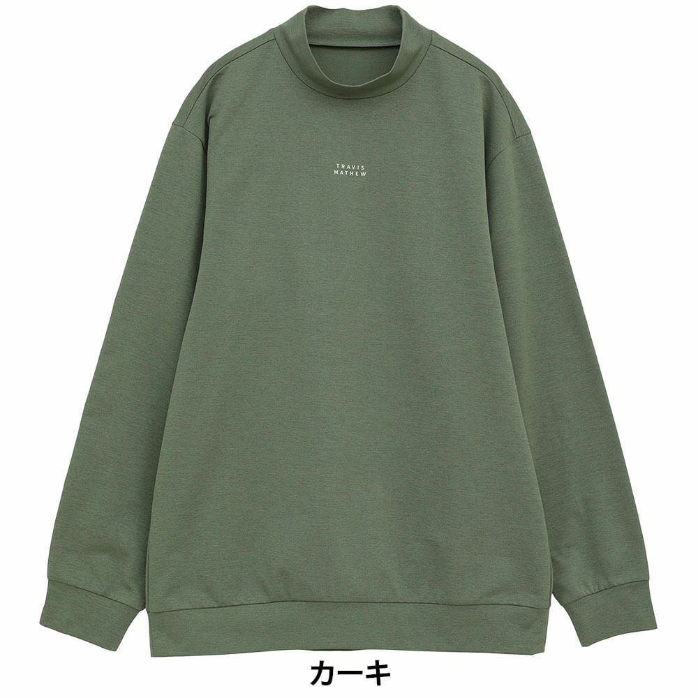 トラヴィスマシュー Travis Mathew メンズ バックプリント 長袖 ハイネックシャツ 7AM029 2025年モデル