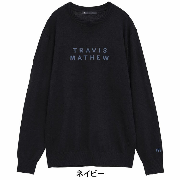 トラヴィスマシュー Travis Mathew メンズ クルーネック 長袖 プル 