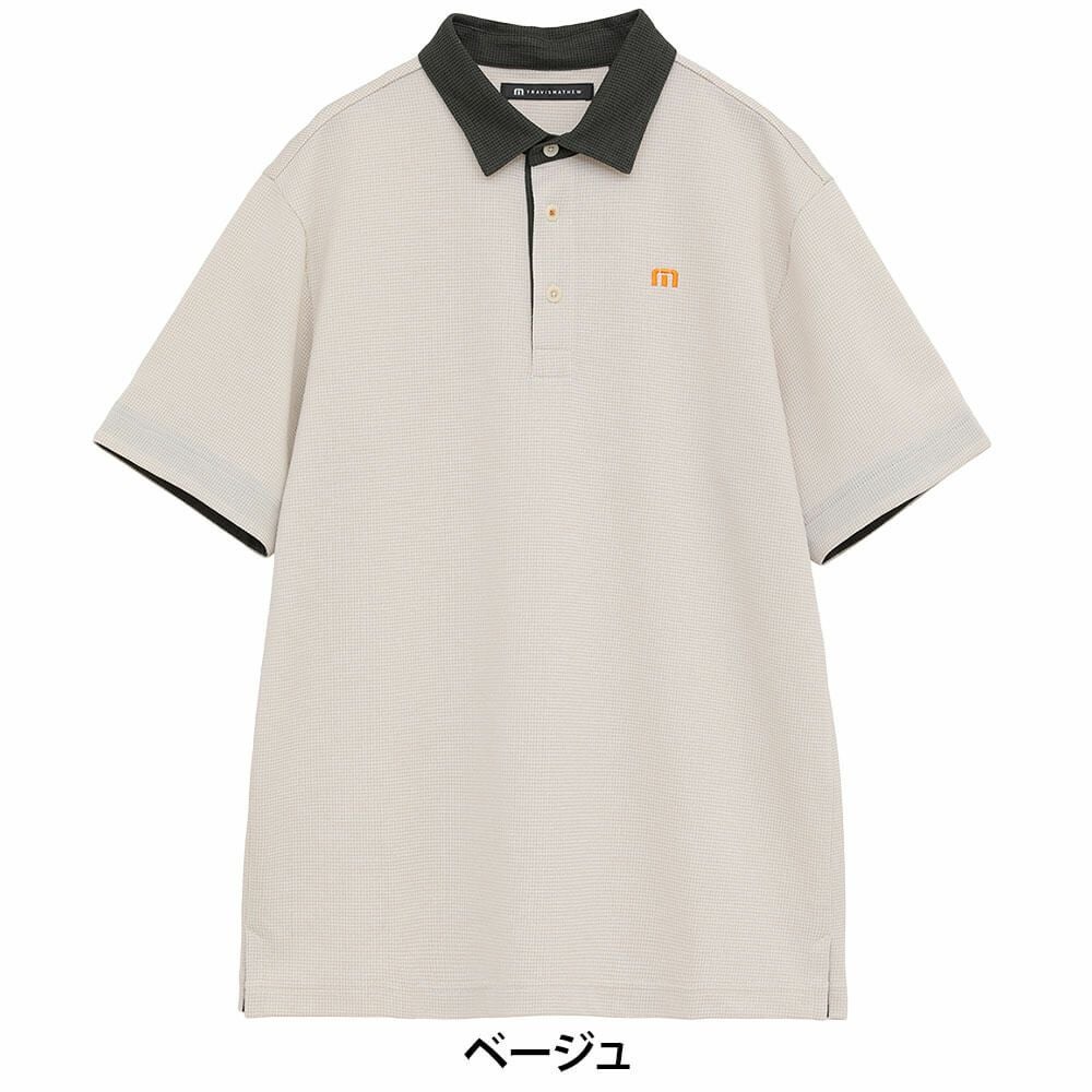 トラヴィスマシュー Travis Mathew　メンズ ハウンドトゥース 涼感 半袖 ポロシャツ 7AM053　2025年モデル 詳細15