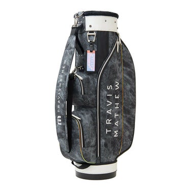 トラヴィスマシュー Travis Mathew　MOTIF キャディバッグ 7AM900 0BLK ブラック　2025年モデル ブラック