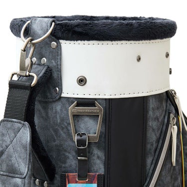 トラヴィスマシュー Travis Mathew　MOTIF キャディバッグ 7AM900 0BLK ブラック　2025年モデル 詳細7