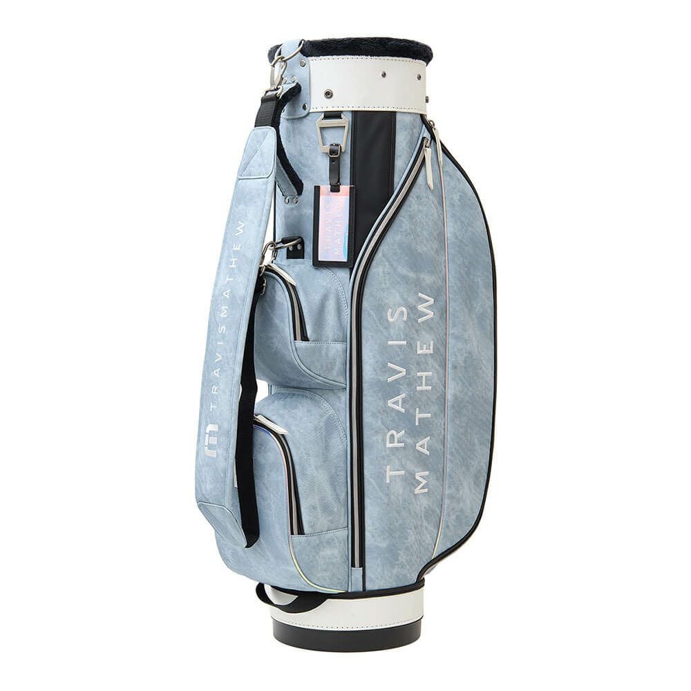 トラヴィスマシュー Travis Mathew　MOTIF キャディバッグ 7AM900 4BLS ブルー　2025年モデル ブルー