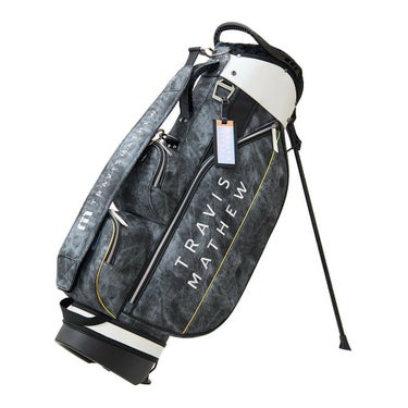 トラヴィスマシュー Travis Mathew　MOTIF スタンド キャディバッグ 7AM901 0BLK ブラック　2025年モデル ブラック