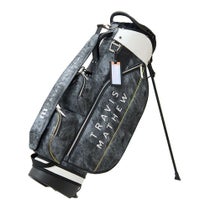 トラヴィスマシュー Travis Mathew　MOTIF スタンド キャディバッグ 7AM901 0BLK ブラック　2025年モデル ブラック