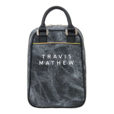 トラヴィスマシュー Travis Mathew　MOTIF シューズバッグ 7AM905 0BLK ブラック　2025年モデル ブラック