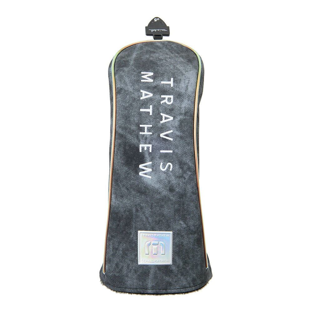 トラヴィスマシュー Travis Mathew MOTIF ユーティリティウッド用 ヘッドカバー 7AM909 0BLK ブラック 2025年モデル