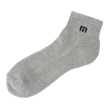 トラヴィスマシュー Travis Mathew　メンズ ショート ソックス 7AL092 0GRY グレー　2025年モデル グレー