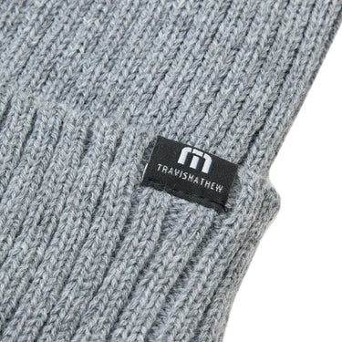 トラヴィスマシュー Travis Mathew　メンズ ニット ビーニー 7AM925 0HQS ライトグレー　2025年モデル 詳細2