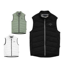 キャロウェイ Callaway　メンズ ストレッチ 収納袋付き フルジップ 中綿 ベスト C25216103　2025年モデル