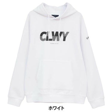 キャロウェイ Callaway　メンズ 長袖 プルオーバー スウェット パーカー C25217105　2025年モデル ホワイト