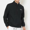 キャロウェイ Callaway　メンズ 裏起毛 長袖 ハーフジップ モックネック シャツ C25233109　2025年モデル ブラック