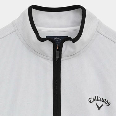 キャロウェイ Callaway　メンズ 裏起毛 長袖 ハーフジップ モックネック シャツ C25233109　2025年モデル 詳細6