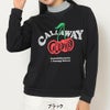キャロウェイ Callaway　レディース ダブルニット 長袖 クルーネック スウェット C25217205　2025年モデル 詳細2