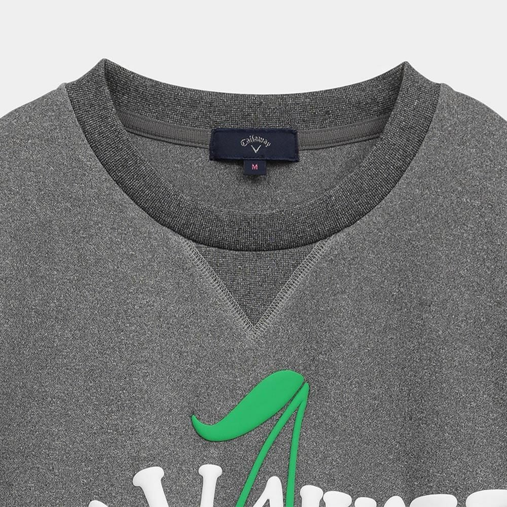 キャロウェイ Callaway　レディース ダブルニット 長袖 クルーネック スウェット C25217205　2025年モデル 詳細8