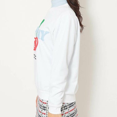 キャロウェイ Callaway　レディース ダブルニット 長袖 クルーネック スウェット C25217205　2025年モデル 詳細13