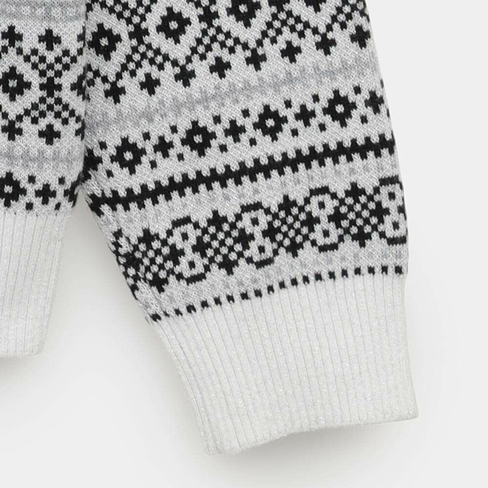 キャロウェイ Callaway　レディース ノルディック柄 長袖 クルーネック セーター C25218200　2025年モデル 詳細7