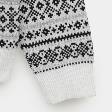 キャロウェイ Callaway　レディース ノルディック柄 長袖 クルーネック セーター C25218200　2025年モデル 詳細7