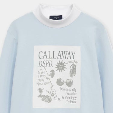 キャロウェイ Callaway　レディース フロントプリント 長袖 モックネック シャツ C25233203　2025年モデル 詳細10