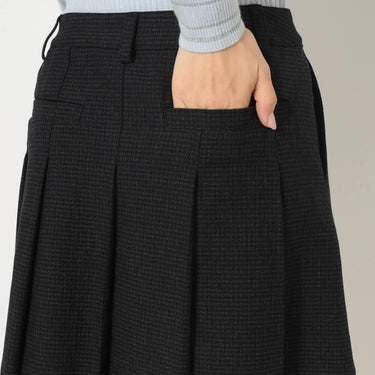 キャロウェイ Callaway　レディース 8WAYストレッチ 千鳥柄 プリーツ スカート C25228207　2025年モデル 詳細5