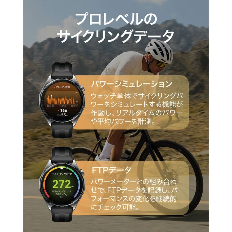 HUAWEI ファーウェイ GT6 46mm グレー スマートウォッチ コンポジット 