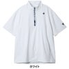 ルコック Le coq sportif　メンズ 半袖 ウインド ブルゾン LG5FWB80M　2025年モデル ホワイト